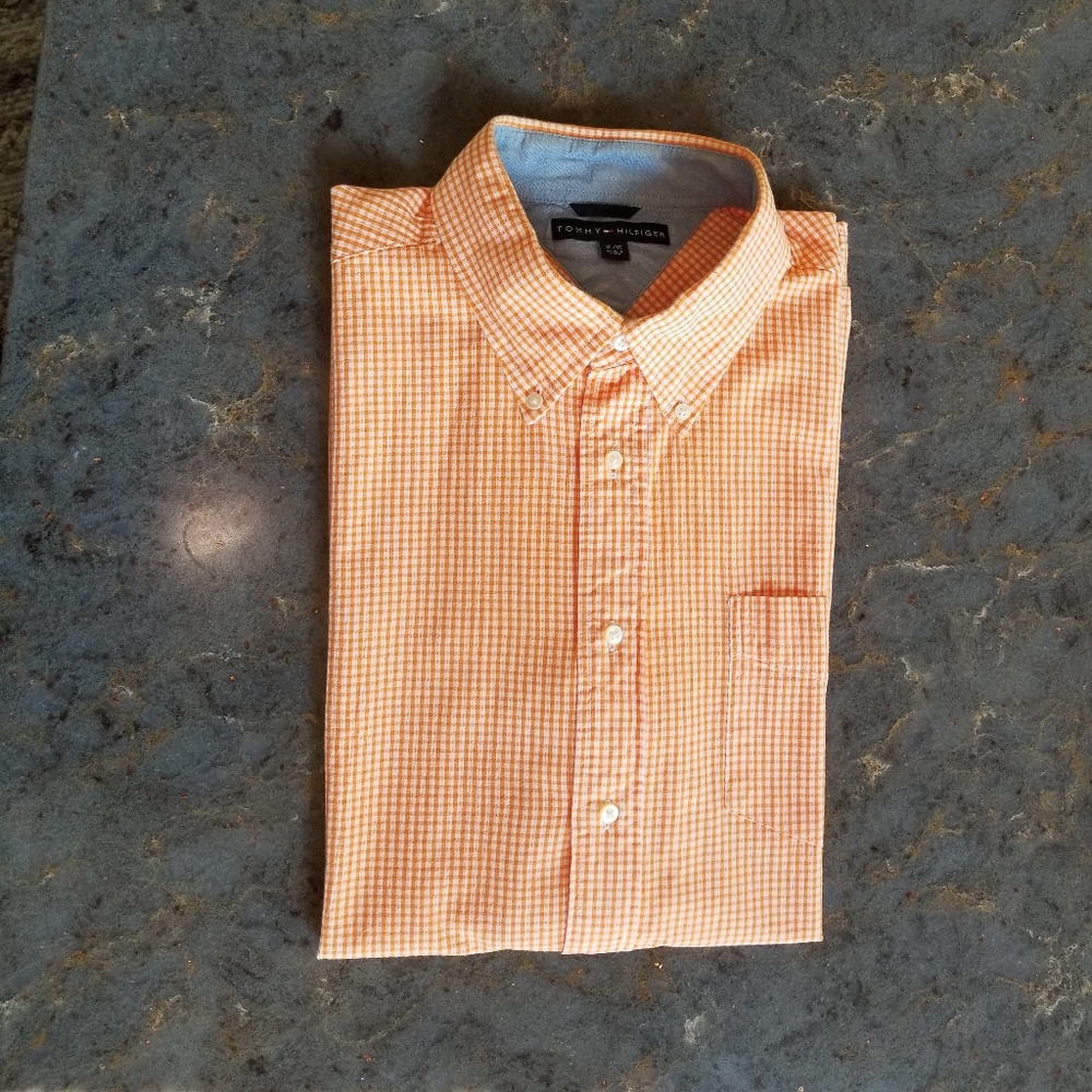 Tommy Hilfiger gingham short-sleeve shirt